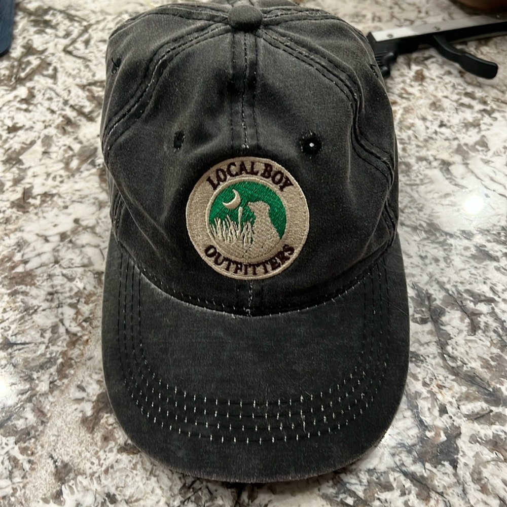 Local boy Outfitters black Outdoor Cap HDP-605